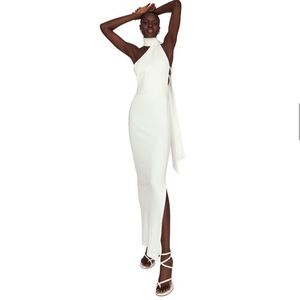 Khanum’s Pearl Back Maxi Dress